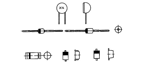 開(kāi)關(guān)二極管形狀