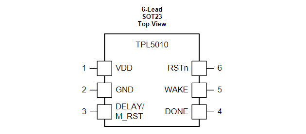 TPL5010DDCR引腳圖