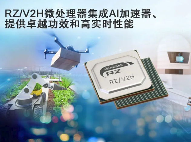 瑞薩電子推出RZ/V2H微處理器：高性能機(jī)器