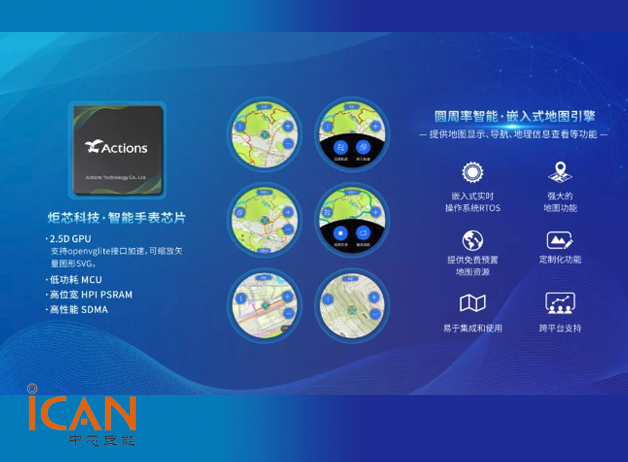 炬芯科技與圓周率智能合作推動智能手表