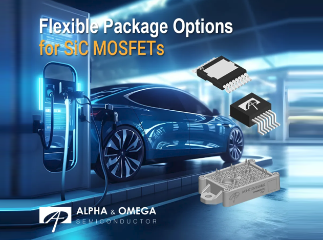 AOS推出第二代 SiC MOSFET 封裝組合，賦