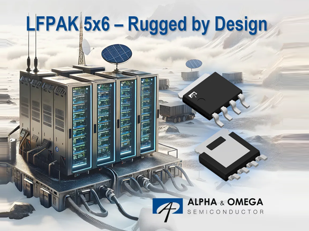 AOS推出新型 LFPAK 5x6 封裝功率MOSFET