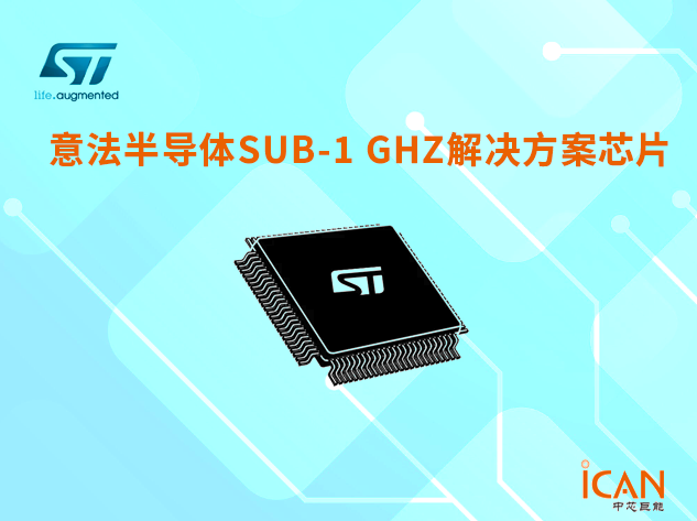 意法半導(dǎo)體Sub-1 GHz解決方案芯片選型表