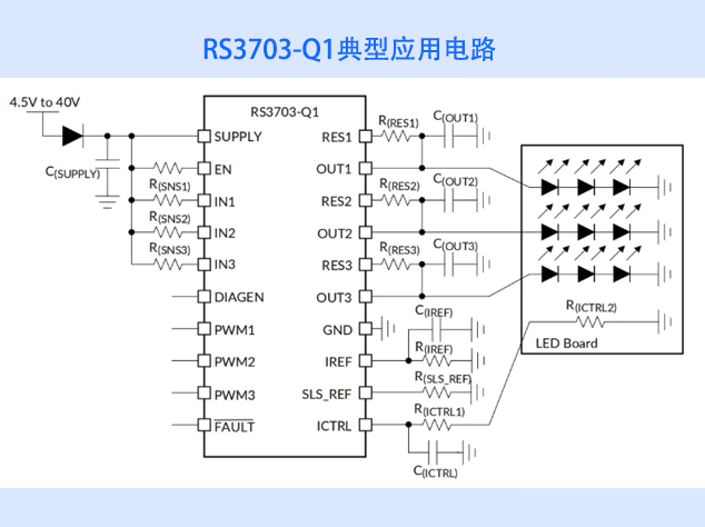 RS3703-Q1典型應用電路圖
