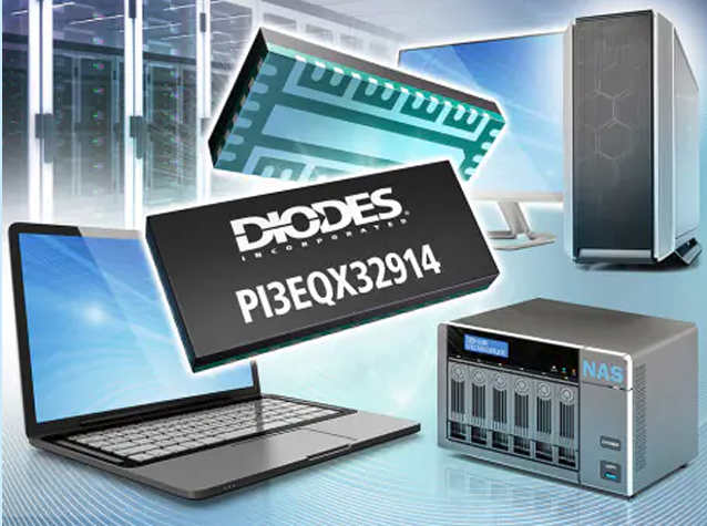 DIODES推出PI3EQX32914 32Gbps PCIe 5.0 ReDriver?